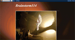 Desktop Screenshot of brainstorm314.blogspot.com