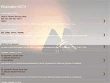 Tablet Screenshot of brainstorm314.blogspot.com