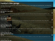 Tablet Screenshot of bikegarage.blogspot.com