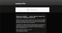 Desktop Screenshot of camarafrias.blogspot.com