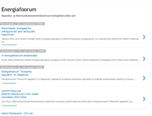 Tablet Screenshot of energiafoorum.blogspot.com