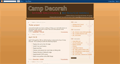 Desktop Screenshot of campdecorah.blogspot.com