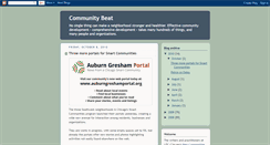 Desktop Screenshot of communitybeat.blogspot.com
