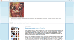 Desktop Screenshot of cindyschnackel.blogspot.com