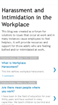Mobile Screenshot of bulliesintheworkplace.blogspot.com
