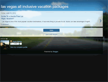 Tablet Screenshot of lasvegasallinclusivevacationpackages2.blogspot.com
