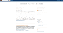 Desktop Screenshot of highestpaidonlinejobs.blogspot.com