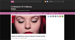 Desktop Screenshot of confessionsofamuaddict.blogspot.com