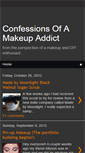 Mobile Screenshot of confessionsofamuaddict.blogspot.com