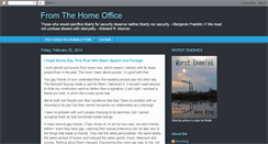 Desktop Screenshot of fromthehomeoffice.blogspot.com