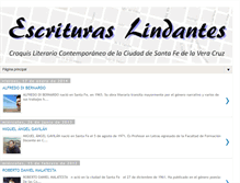 Tablet Screenshot of escrituraslindantes.blogspot.com