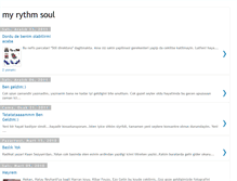 Tablet Screenshot of myrythmsoul.blogspot.com