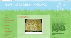 Desktop Screenshot of dapurnya-mbak-endang.blogspot.com