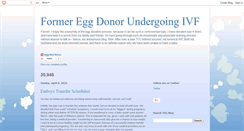 Desktop Screenshot of eggciteddonor.blogspot.com