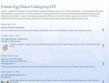 Tablet Screenshot of eggciteddonor.blogspot.com