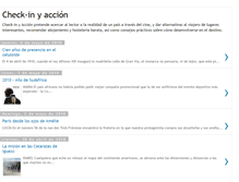 Tablet Screenshot of checkinyaccion.blogspot.com