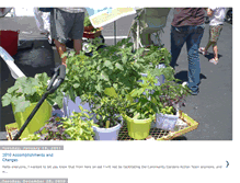 Tablet Screenshot of communitygardensactionteam.blogspot.com