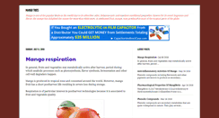 Desktop Screenshot of mango-trees.blogspot.com