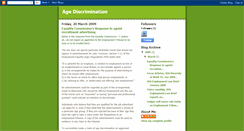 Desktop Screenshot of agediscrimination09.blogspot.com