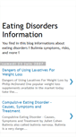 Mobile Screenshot of eatingdisordersinfo.blogspot.com