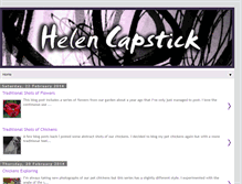 Tablet Screenshot of helencapstick.blogspot.com