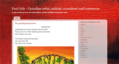 Desktop Screenshot of canadian-artist-songwriter.blogspot.com