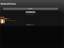 Tablet Screenshot of nogoodtsuna.blogspot.com
