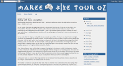 Desktop Screenshot of mareebiketouroz.blogspot.com