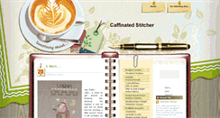 Desktop Screenshot of caffinatedstitcher.blogspot.com