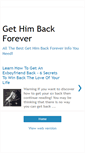 Mobile Screenshot of getting-your-boyfriend-back.blogspot.com