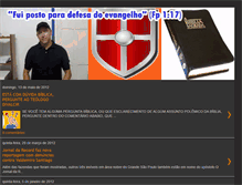 Tablet Screenshot of defesagospel.blogspot.com