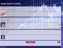 Tablet Screenshot of iamrinstitution.blogspot.com