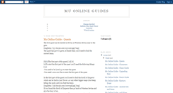 Desktop Screenshot of muguides.blogspot.com