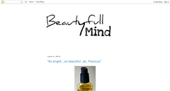 Desktop Screenshot of beauty-fullmind.blogspot.com