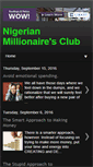 Mobile Screenshot of millionaireclubnigeria.blogspot.com