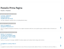 Tablet Screenshot of pozzalloprimapagina.blogspot.com