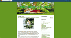 Desktop Screenshot of cuentitos-infantiles.blogspot.com