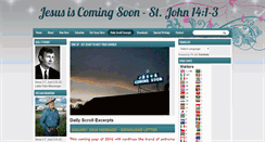 Desktop Screenshot of jesus-christ-is-coming-soon.blogspot.com