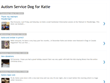 Tablet Screenshot of dogforkatie.blogspot.com