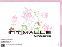 Tablet Screenshot of intimallelingerie.blogspot.com