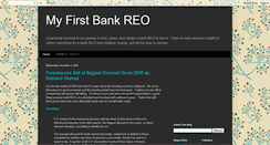 Desktop Screenshot of myfirstbankreo.blogspot.com