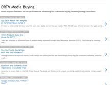 Tablet Screenshot of drtvbuyer.blogspot.com
