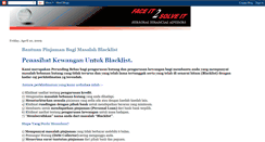 Desktop Screenshot of bantuanblacklist.blogspot.com