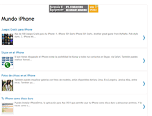 Tablet Screenshot of mundoiphone.blogspot.com