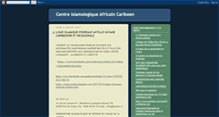 Desktop Screenshot of islamcaraibe.blogspot.com