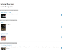 Tablet Screenshot of bikesnbruises.blogspot.com
