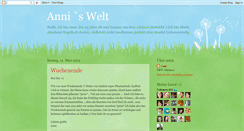 Desktop Screenshot of anni-welt.blogspot.com