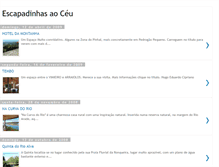 Tablet Screenshot of escapadinhasnanatureza.blogspot.com