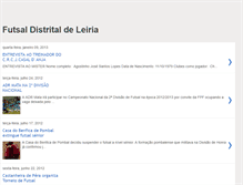 Tablet Screenshot of futsaldistritaldeleiria.blogspot.com