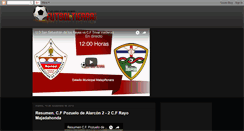 Desktop Screenshot of futboldetierra.blogspot.com